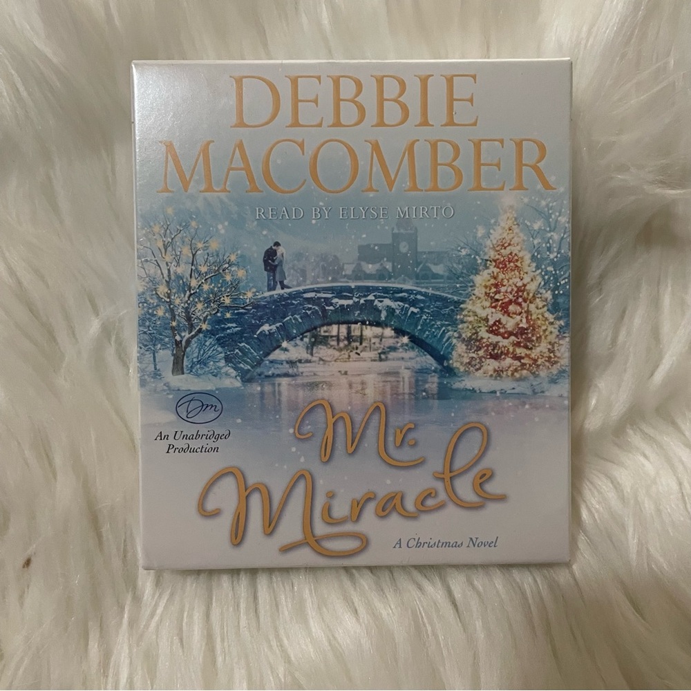 NIB Debbie Macomber’s Mr. Miracle audiobook Christmas new